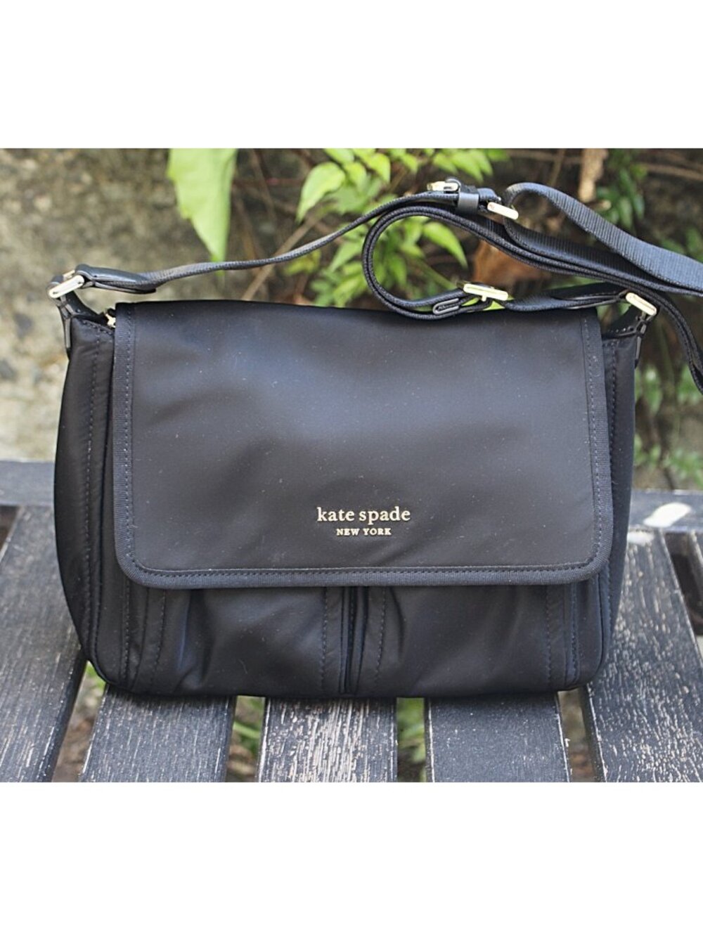 Kate Spade - The Little Better Sam Nylon Messenger Bag, Beautiful Condition